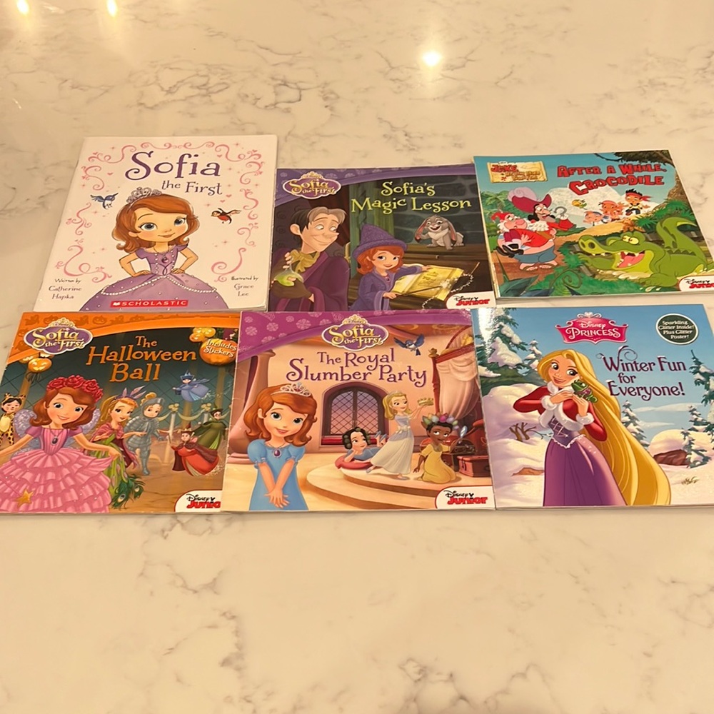 6 kids books